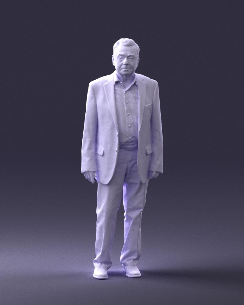 Old Man 0049 3D Model