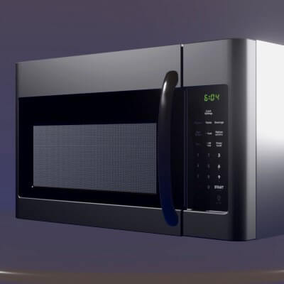 Microwave 3D Model