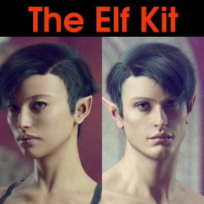 The Elf Morph Kit for G9 Daz Content