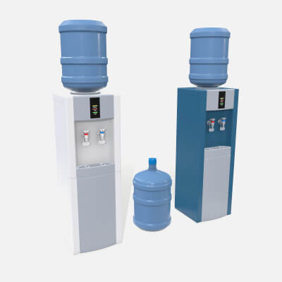 Water Cooler 3D Model