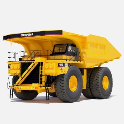 Cat 793D Dump Truck 3D Model