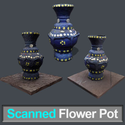 Flower Pot 3D Model