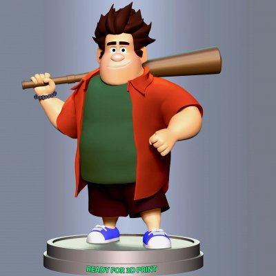 Wreck - It Ralph 3D Model