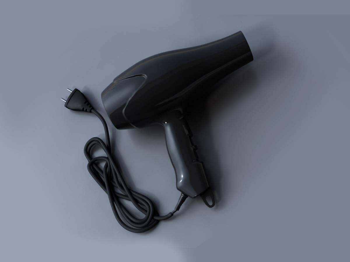 Hair Dryer 3D Model