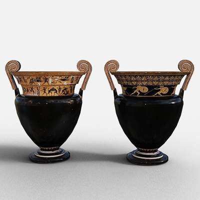 Greek Vase 3D Model