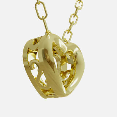 Gold Necklaces 3D Model