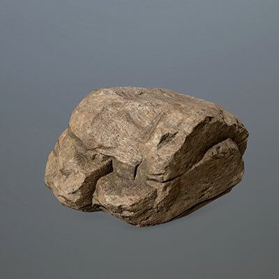 Rock 3D Model