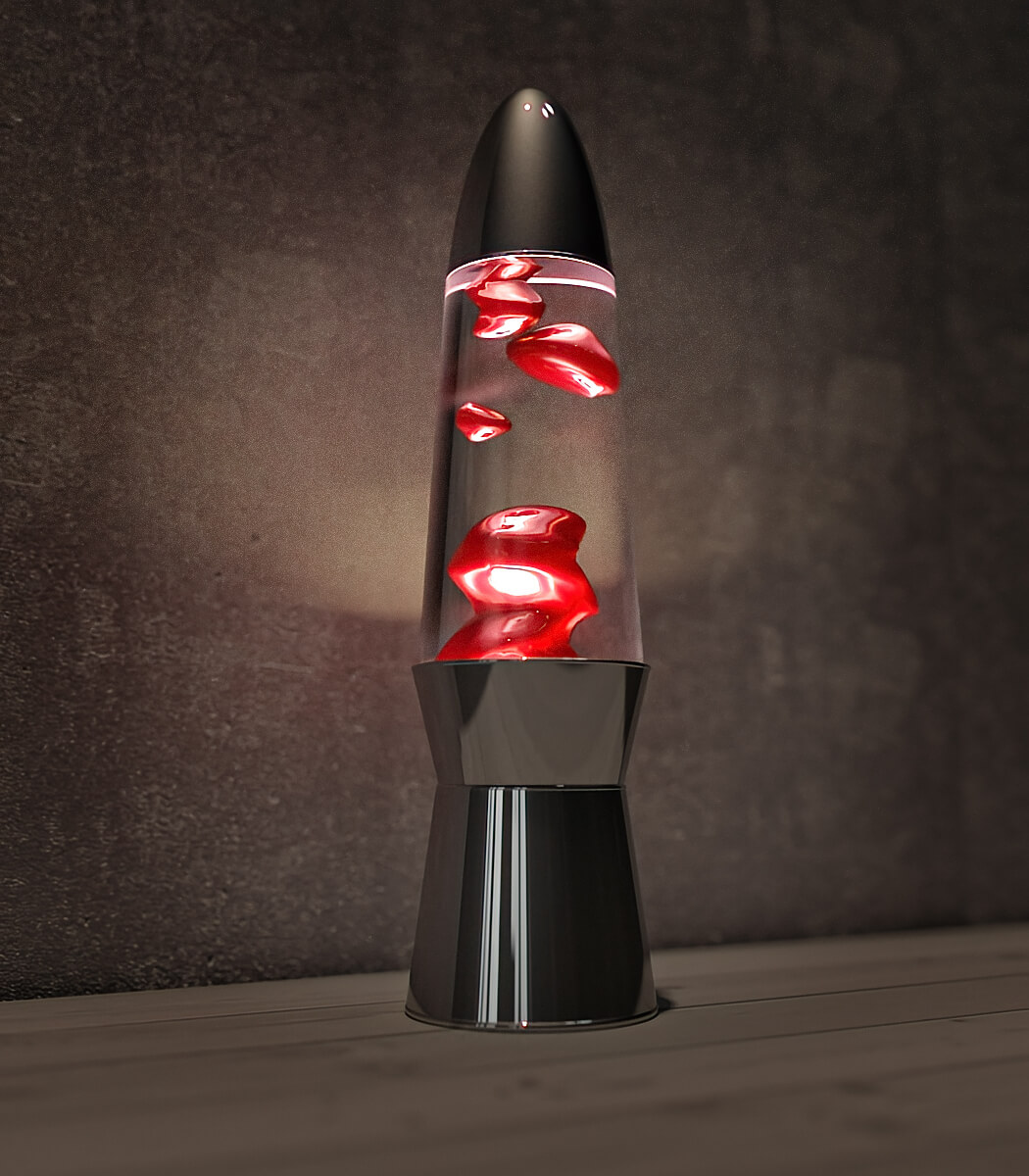 Lava Lamp DAZ 3D Model