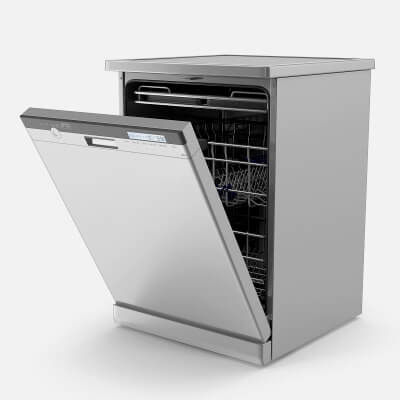 Dishwasher - Open 3D Model