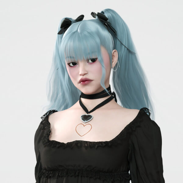 Pinku as Gothic Lolita