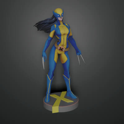 Laura Kinney X23 3D Model