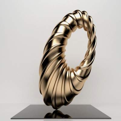 Gold Sculpture