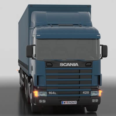 Scania Truck 3D Model