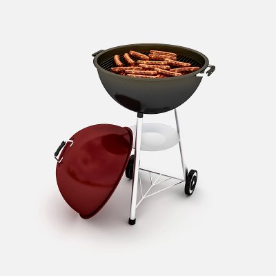 Barbecue 3D Model