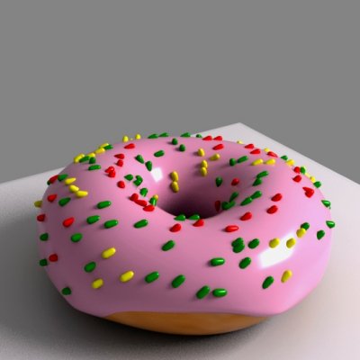 Doughnut 3D Model