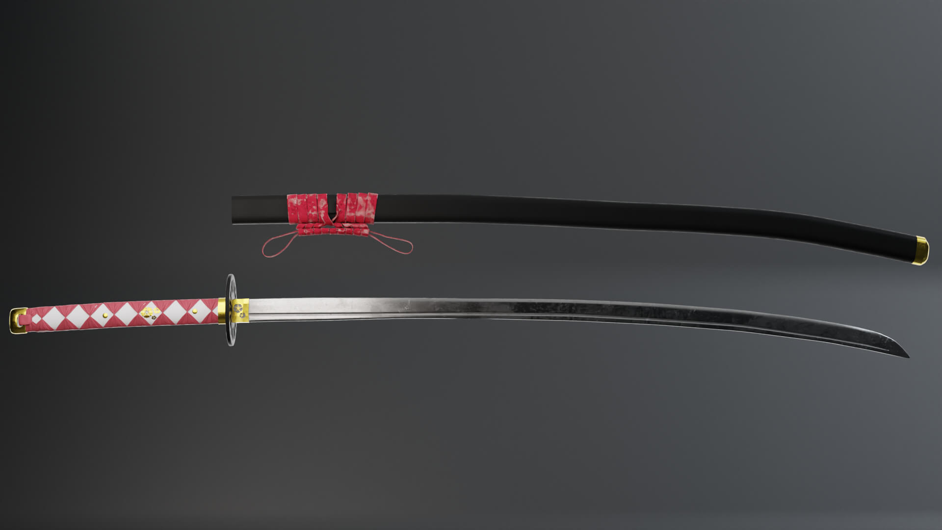 Katana Ronin 3D Model