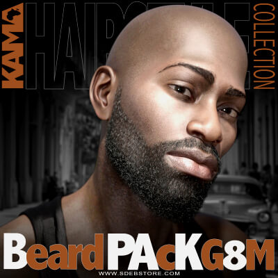 Beard Pack G8M Daz Content