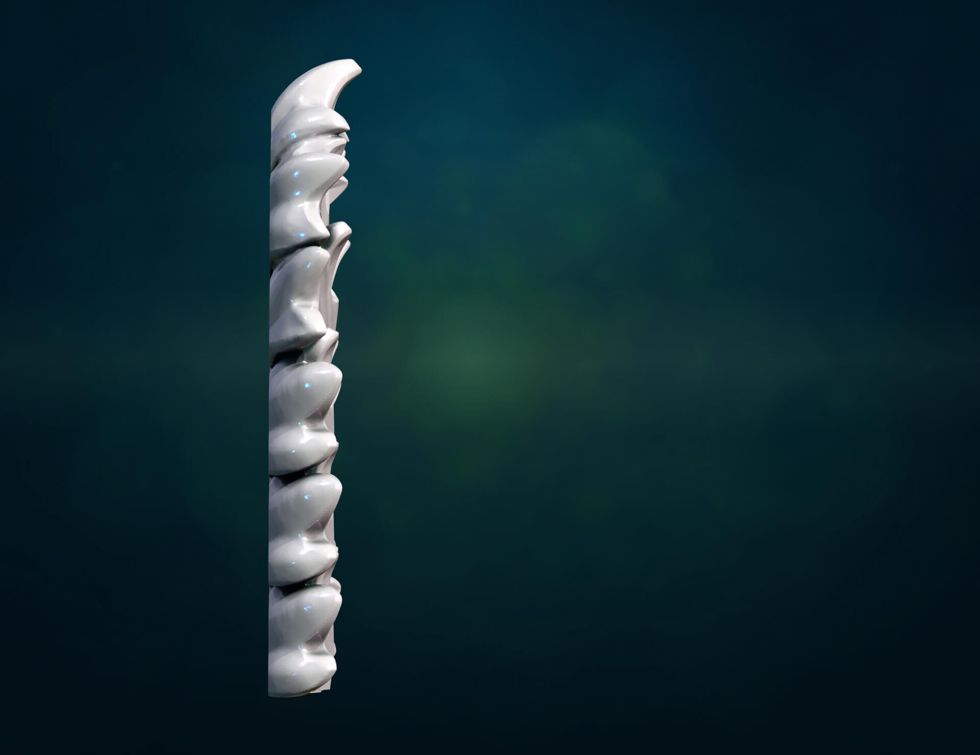 Acanthus leaf 3D Model