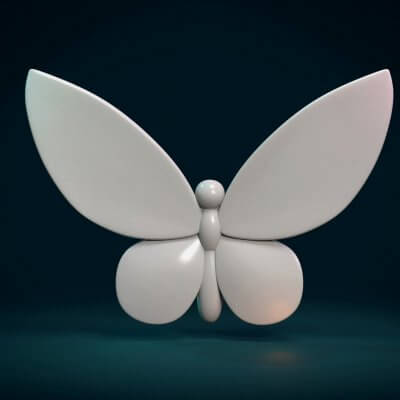 Butterfly I 3D Model