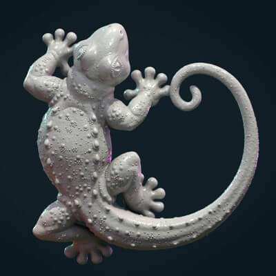 Gecko 3D Model