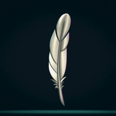 Feather 3D Model