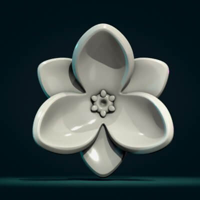 Flower A 3D Model