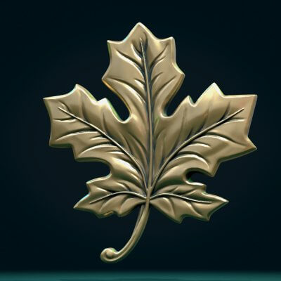 Maple Leaf II 3D Model