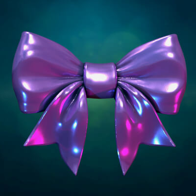 Ribbon Bow ii 3D Model