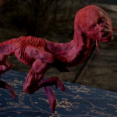 Cry Wolf 3D Model