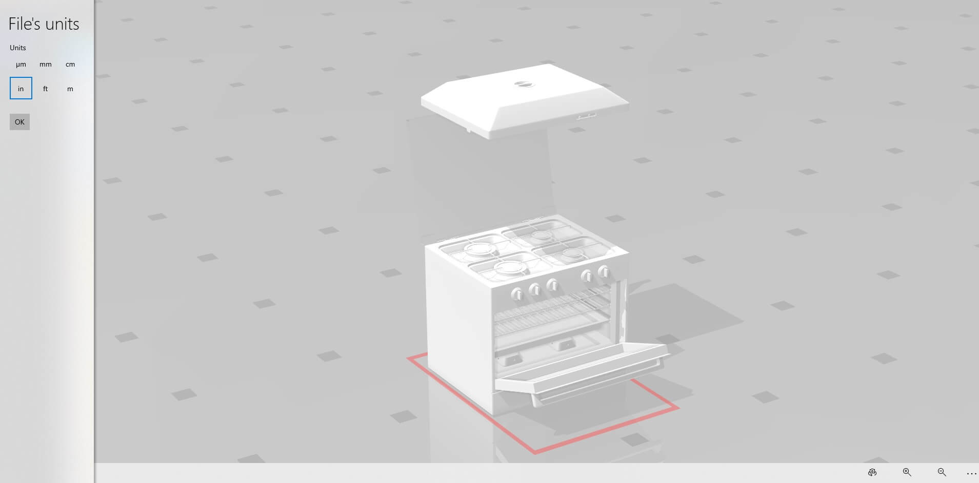 Oven Stove N1 3D Model