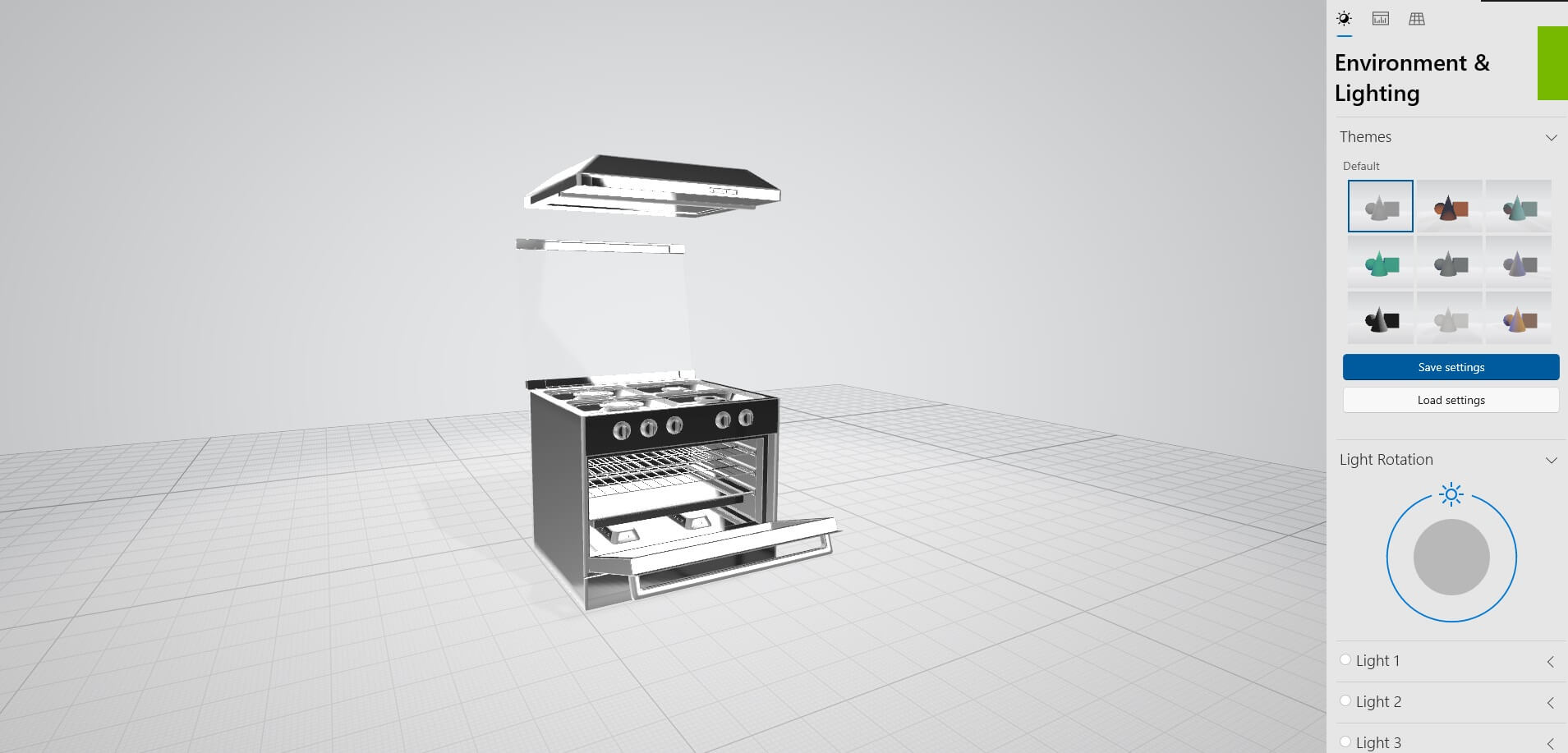 Oven Stove N1 3D Model