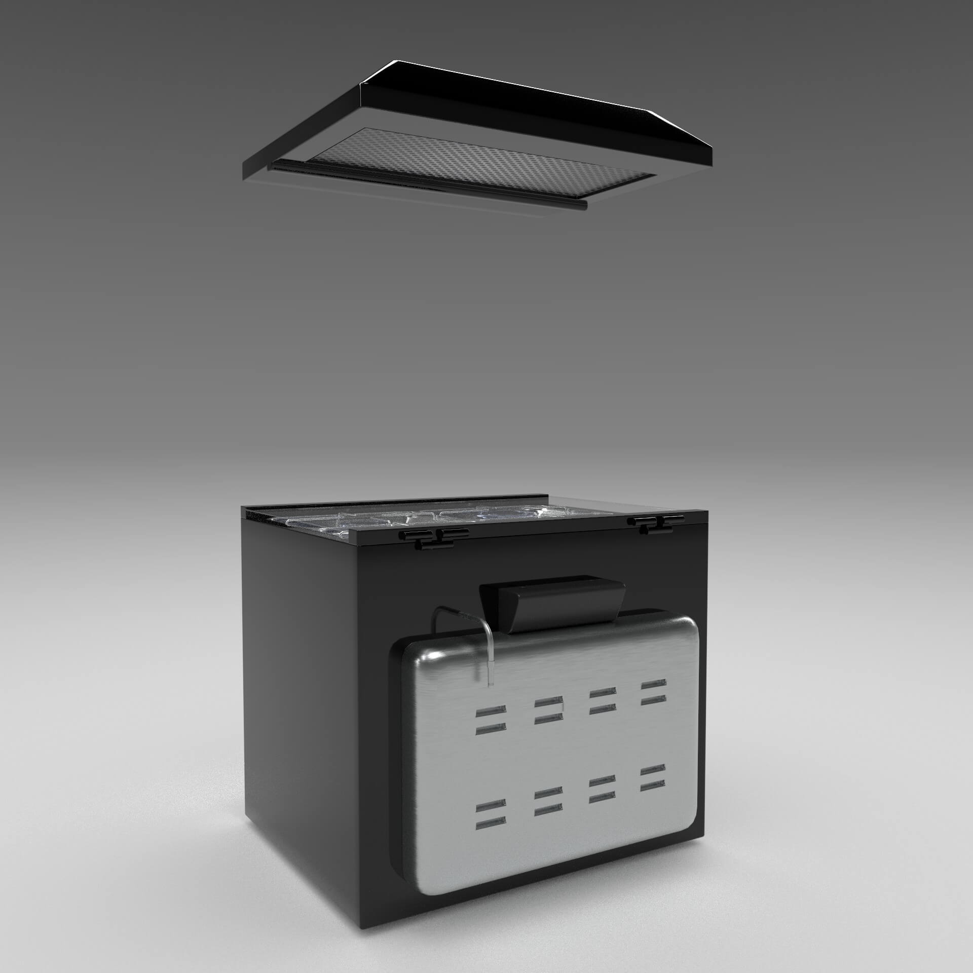 Oven Stove N1 3D Model