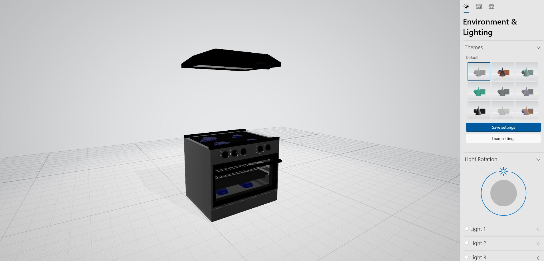 Oven Stove N1 3D Model