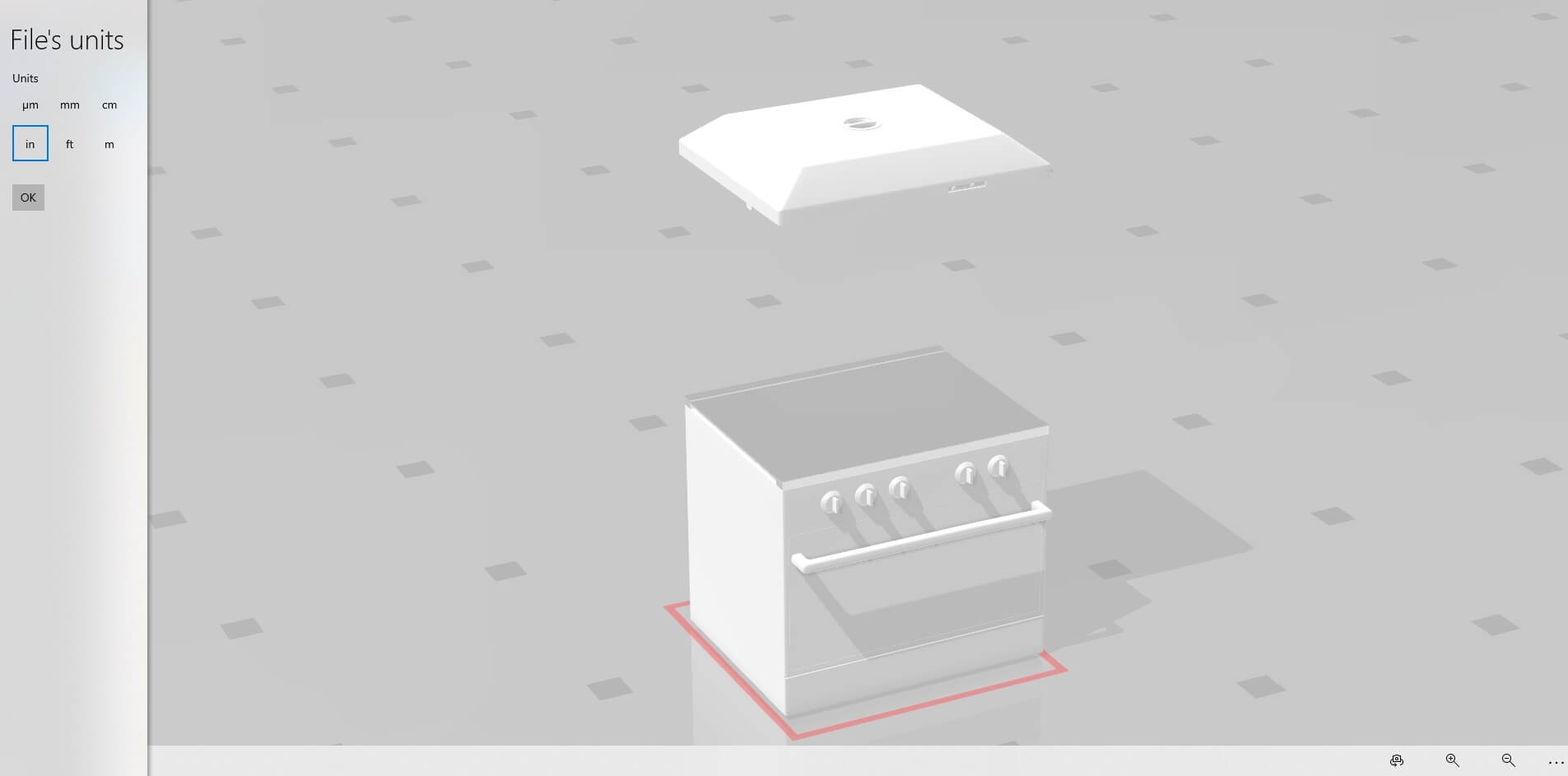 Oven Stove N1 3D Model