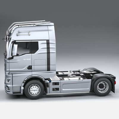 Man TGX 2021 3D Model