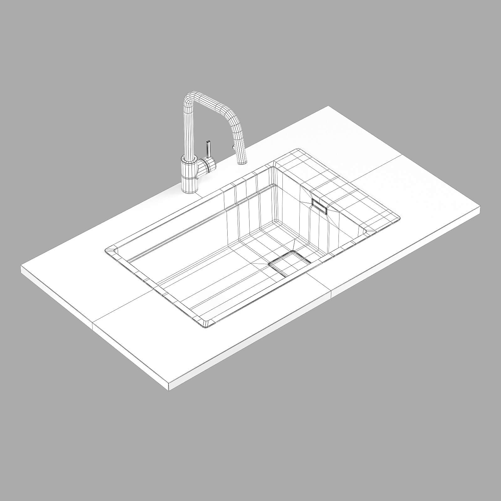 Franke Kubus 3D Model