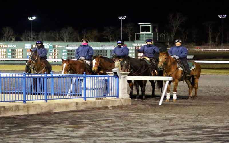 Entries at Turfway Park in Florence, KY