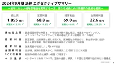 【QAあり】学研ホールディングス、過去最高の売上高を更新　今期は年間配当1株当たり26円に増配、10億円の自社株買いを実施予定