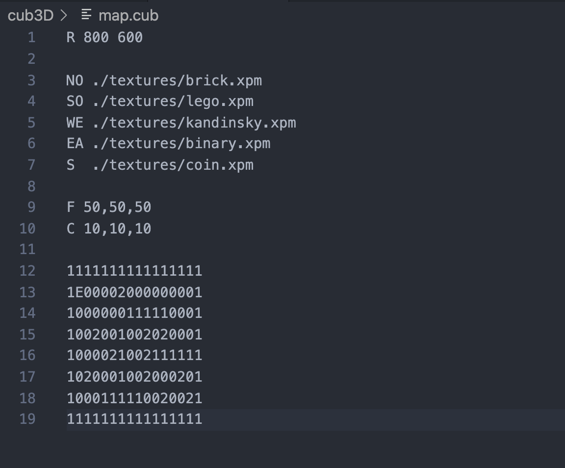 valid configuration file