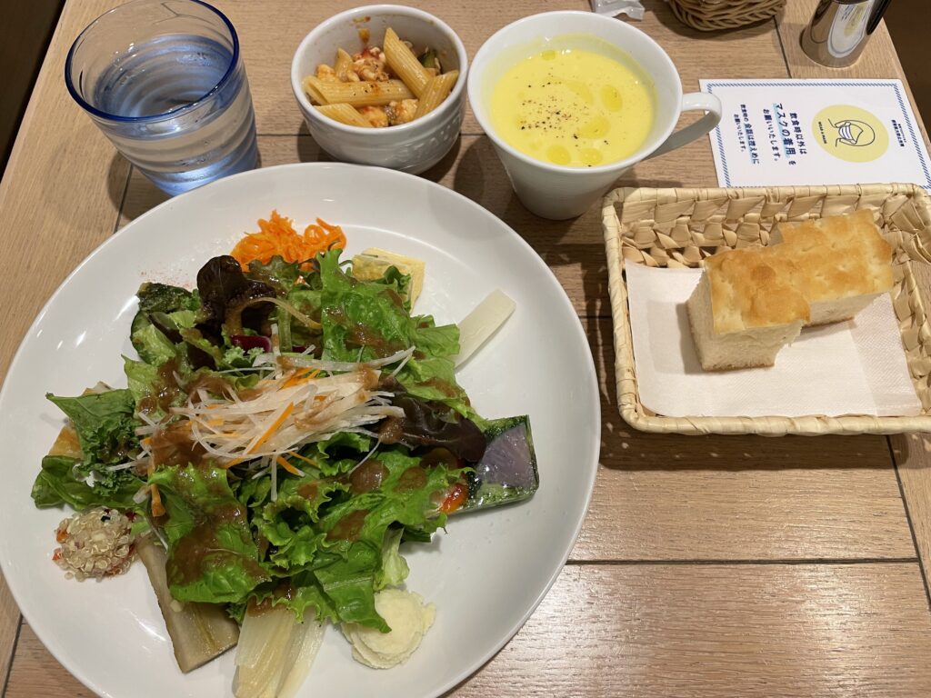 Hatake Cafe Lunch set