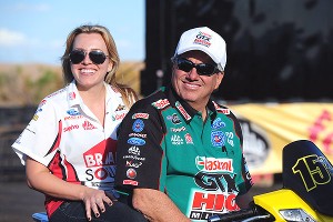 John and Brittany Force