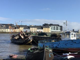 A surprisingly sunny day in Galway.