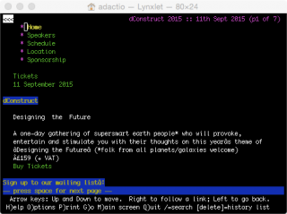 http://2015.dconstruct.org in Lynx.
