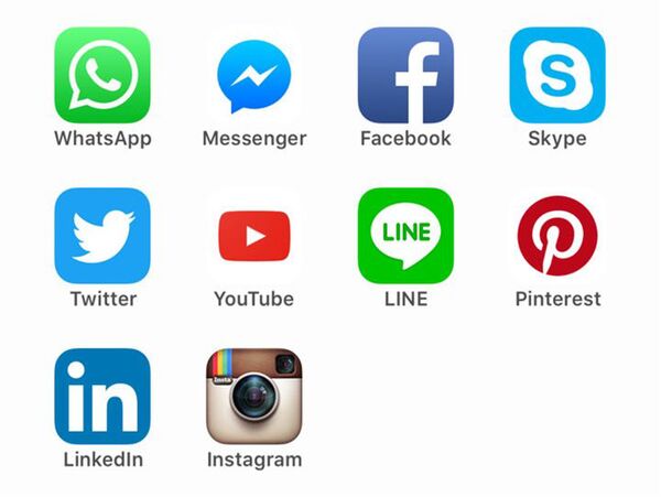 SNS・メッセージアプリ共々Facebookが掌握！  国内はLINE・Twitter・FBが3強