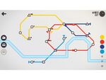 東京で地下鉄に乗りながら、iPhoneのヒットゲーム「Mini Metro」を楽しむ