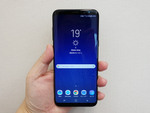 「Galaxy S8+」のディスプレーが近未来っぽいぞ