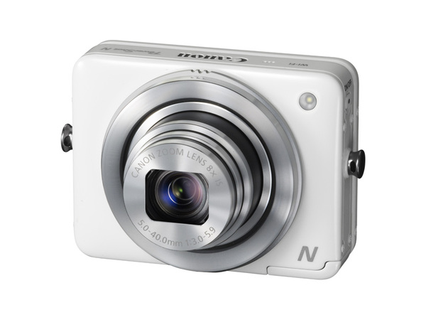 レンズ周囲のリングがシャッターボタンとして機能する「PowerShot N」