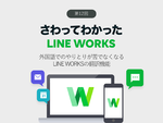 外国語でのやりとりが苦でなくなるLINE WORKSの翻訳機能