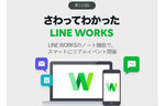 久しぶりのリアルイベントでLINE WORKSのノート活用