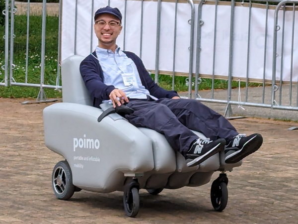 SusHi Tech Tokyo 2024の電動モビリティ「poimo」